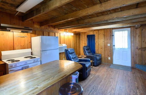 Lake Village Cabin | Cabin with sleeping loft in peaceful pecan orchard on Lake Chicot