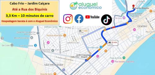 Jardim Caicara Apartment | Cabo Frio - Jardim Caiçara - Aluguel Econômico