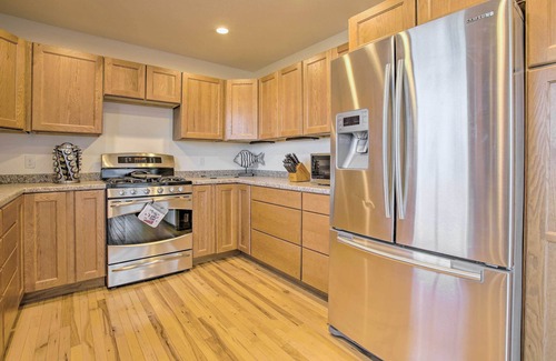 Cadillac House | Cadillac Home w/Hot Tub & Lake Mitchell Views!