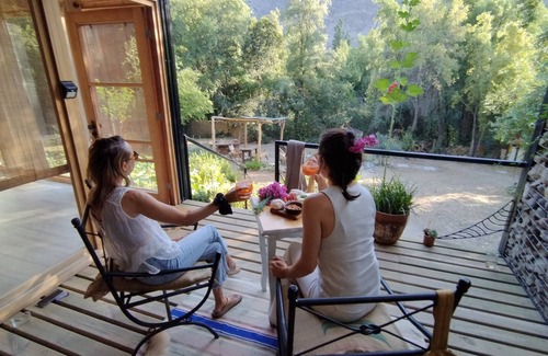 San Alfonso Cabin | Cajón del maipo Casa clara