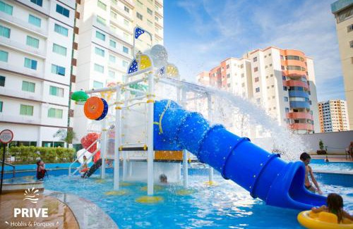 Do Turista Apartment | Caldas Novas - Prive Riviera Hotel - Parque 24 Horas - Centro