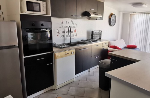 LʼAiguillon-sur-Mer House | Calm house with AC, WIFI, garden and view of the Lay