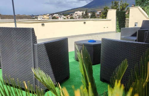 Mount Vesuvius - Pompei House | Camera Petra Fusion con Idromassaggio