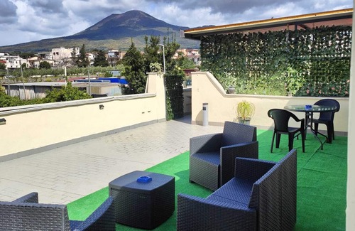 Mount Vesuvius - Pompei House | Camera Petra Fusion con Idromassaggio