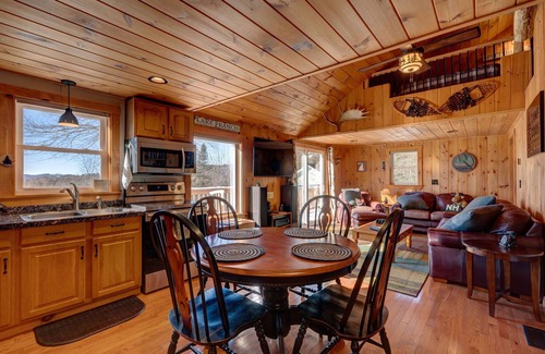 Pittsburg Cabin | Camp Coös - serene mountain and lake views with ATV/snowmobile trail access