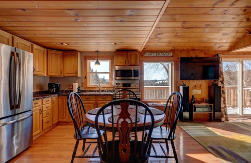 Pittsburg Cabin | Camp Coös - serene mountain and lake views with ATV/snowmobile trail access