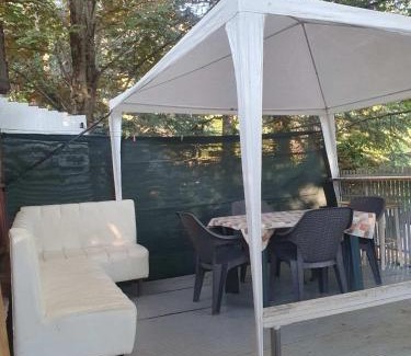 Southwestern Region Other | Camp in Ohrid Gradishte Campsite overlooking the Bay of Bones museum