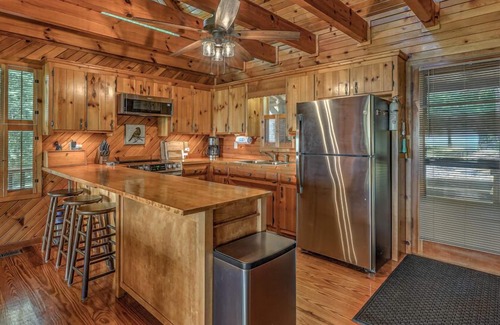 Morganton Cabin | Camp Ollie - Mountain View | Hot Tub | Firepit