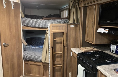 State College House | Camper in a private spot less than ten minutes from Beaver Stadium and PSU!