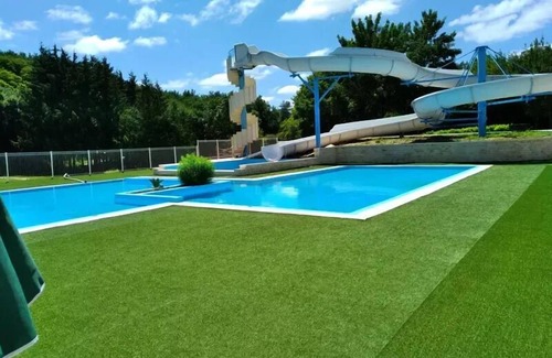 Saint-Mande-sur-Bredoire House | Camping le Lizot* - Mobile Home 4 Rooms 6 People