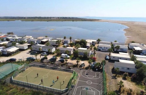 Serignan-Plage House | Camping 4 étoiles - Piscine - ccb0b0i