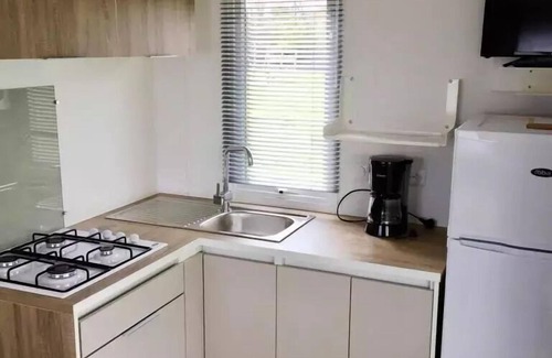 Sainte-Foy House | Camping Au Pré de l'Etang * - Panama mobile home 3 rooms 4 people