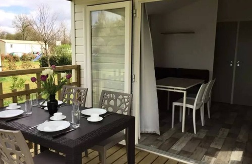 Sainte-Foy House | Camping Au Pré de l'Etang * - Panama mobile home 3 rooms 4 people