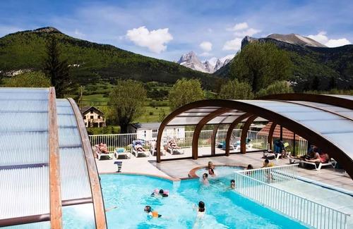 Lus-la-Croix-Haute House | Camping Champ la Chèvre* - Edelweiss cabin (without toilets) 4 people