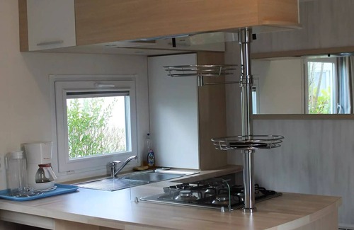 Routhiauville House | Camping de la Baie - Baie de Somme Nature - Pendé/Routhiauville * - Comfort mobile home 4 people