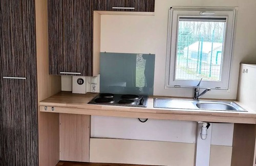 Les Grandes-Ventes House | Camping de l'Orival * - Mobil home Petit Malo 4 people