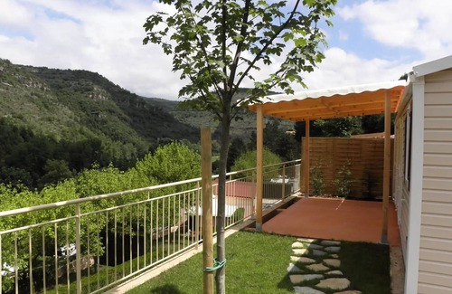 Saint-Rome-de-Tarn House | Camping de la Cascade * - Super Riviera Mobil-home 28m2 (V/V July and August) 4 to 5 people - 4 pers. included in the tariff