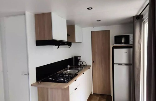 Saint-Rome-de-Tarn House | Camping de la Cascade * - Mobile home Nest air conditioning (D/D) 4 persons
