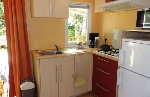 La Cassagne House | Camping de la Grande Prade * - Mobil Noisetier 4 people with terrace 4 people
