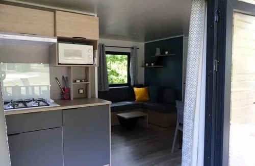 Brousses-et-Villaret House | Camping Flower Le Martinet Rouge * - Premium 3-room mobile home for 5 people