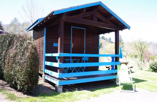 Saint-Paulien House | Camping Flower La Rochelambert * - Blue Cabin 2 people Without Sanitary