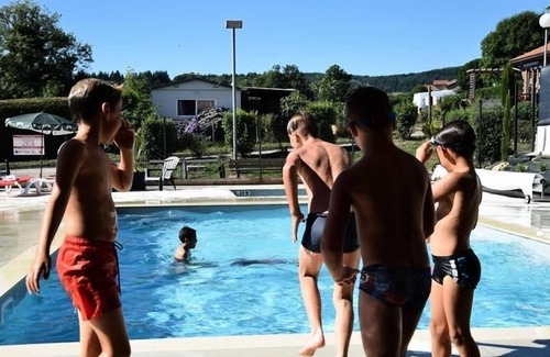 Saint-Bonnet-le-Chateau House | Camping De La Belle Etoile *** - Mobil Home Comfort 4 Rooms 6 People