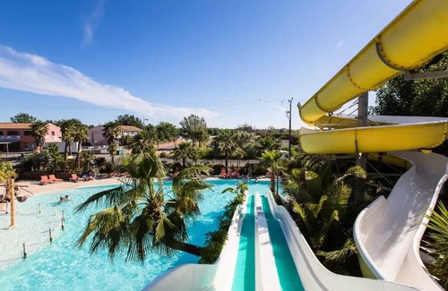 Serignan-Plage House | Camping l'Etoile de Mer * - Comfort Mobile Home 3 Rooms 4/5 People Air Conditioned