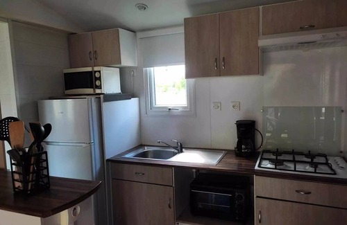 Massillargues-Attuech House | Camping l'Olivier * - Mobile homes Grand Comfort 2 bedrooms 4 people