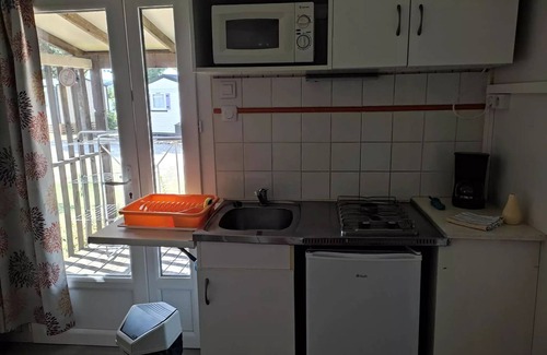 Massillargues-Attuech Ski Chalet | Camping l'Olivier * - Chalet Prestige 2 people