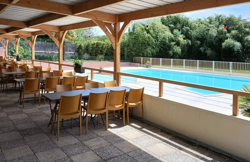 Saint-Gaultier Ski Chalet | Camping L'Oasis du Berry * - Chalet PREMIUM (arrival Saturday) 5 people
