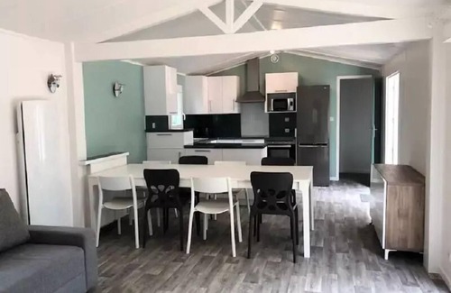 Aizenay Ski Chalet | Camping La Forêt * - Chalet Cayola PMR 4 Bedrooms 8/10 People