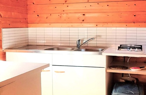 Annot Ski Chalet | Camping la Ribière * - Chalet 24m2 - 2 bedrooms 4 people