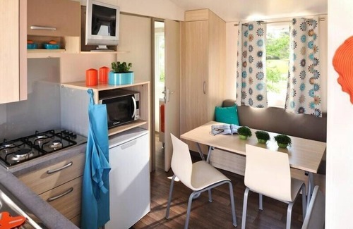 Saint-Cricq House | Camping Lac de Thoux* - Mobile home Family Classic 3 rooms 4 people Air-conditioned