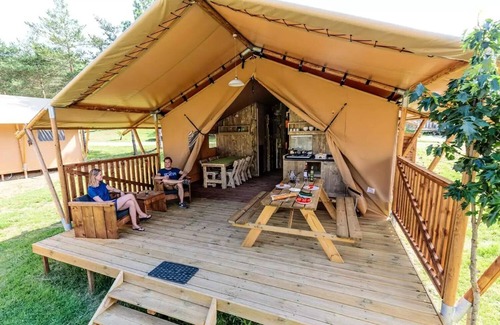 Saint-Cricq House | Camping Lac de Thoux* - Lodge tent 3 rooms 4 adults + 2 children