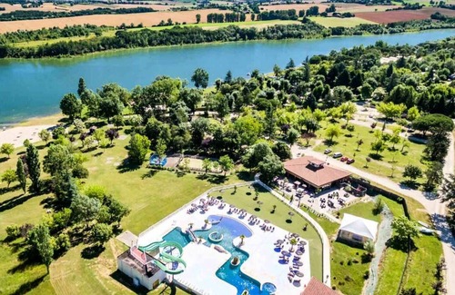 Saint-Cricq House | Camping Lac de Thoux* - Mobil home Espace Confort 4 rooms 6 people Air-conditioned