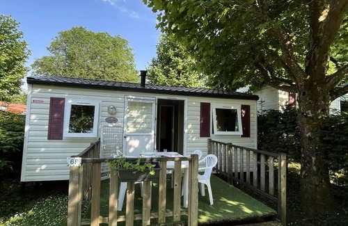Ornans House | Camping le Chanet * - Mobil home standard ALESIA 2 rooms in the shade 4 people
