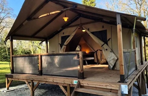 Saint-Nicolas des Eaux House | Camping Le Clos du Blavet * - Lodge Kenya 3 rooms 5 people Without sanitary facilities
