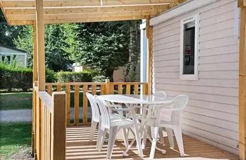 Castelnau-de-Montmiral House | Camping Le Chêne Vert* - Classic XL mobile home 3 rooms 4 people