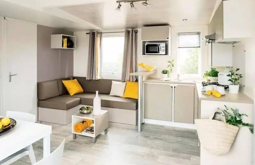 Saint-Laurent-la-Vallee House | Camping Le Daguet * - Cordelia mobile home 3 bedrooms 6 people