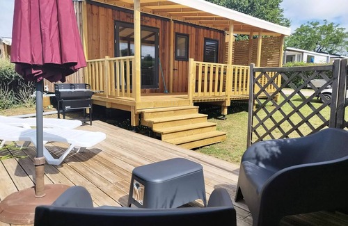 Saint-Laurent-la-Vallee House | Camping Le Daguet * - cabin 4 places 2 bedrooms 4 people