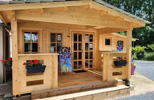 Chemery House | Camping Le Gué* - Mobile home 28 m² - 3 bedrooms for 6/8 people with air conditioning for 8 people