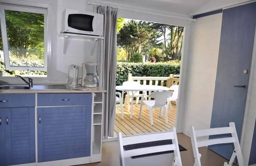 Nevez House | Camping Le Raguenès Plage* - Mobile Home Glénan 3 Rooms 4 People
