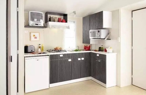 Saint-Maurice-d'Ibie House | Camping Le Sous Bois * - Mobile home O'Hara 3 rooms 6 people