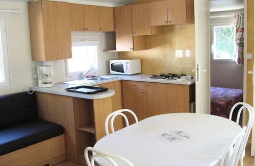 Saint-Maurice-d'Ibie House | Camping Le Sous Bois * - Mobile home O'Hara 3 rooms 6 people