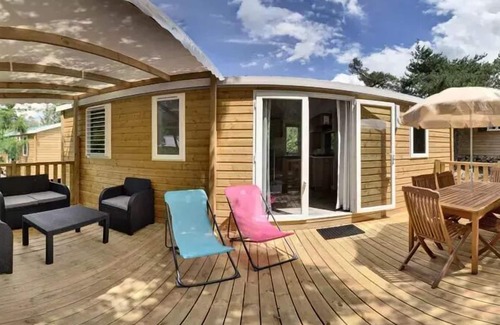 Baratier House | Camping Les Airelles * - Comfort Mobile Home 4 Rooms 6 People
