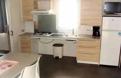 Limeuil House | Camping les Poutiroux * - Résidence mobile - adapté aux personnes à mobilité réduite +TERRASSE COUVERTE 5 personnes