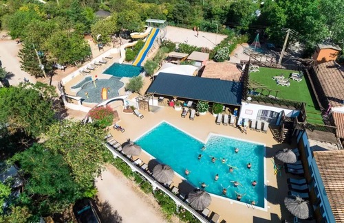 Canet House | Camping maeva Club Les Rivières * - Mobile Home 4 Rooms 6 People Air-conditioned + TV