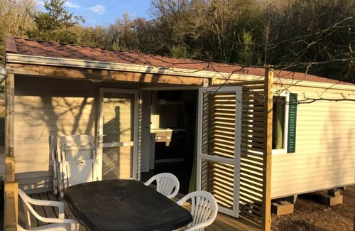 Thonac House | Camping maeva Escapades La Castillonderie * - Comfort Mobile Home 3 Rooms 4 People Air Conditioned + TV