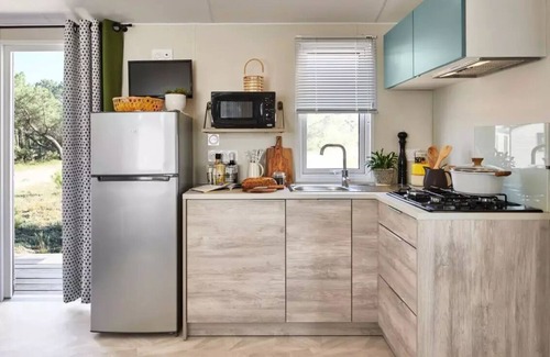 Belus House | Camping maeva Respire La Comtesse * - Mobile Home Vénézia 4 Rooms 6 People Air Conditioned + TV