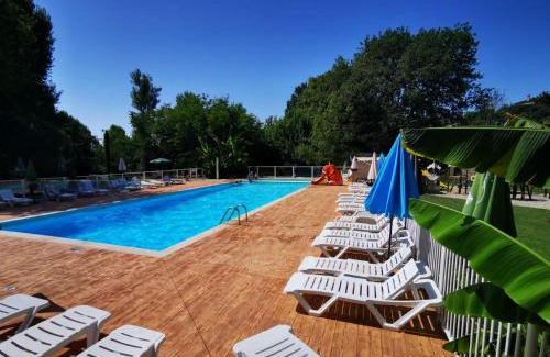 Soturac Other | camping nature le Valenty mobil-home-Dordogne panoramique clim piscine